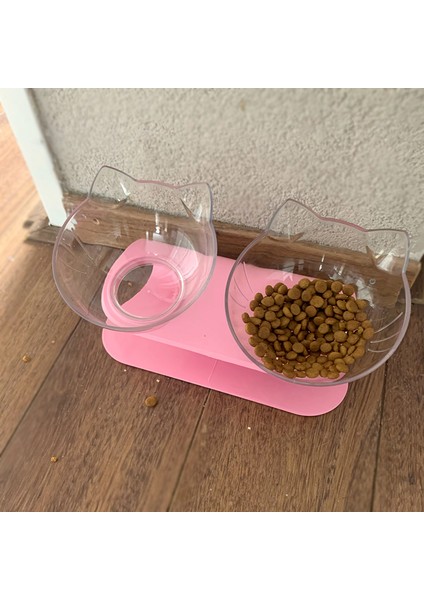 Beyaz Tek Stil Kedi Kase Köpek Kase Kaymaz Çift Standlı Pet Besleme Kedi Su Kasesi Kediler Için Mama Köpekler Için Pet Kaseler Besleyici Ürün Malzemeleri (Yurt Dışından) fırsatları