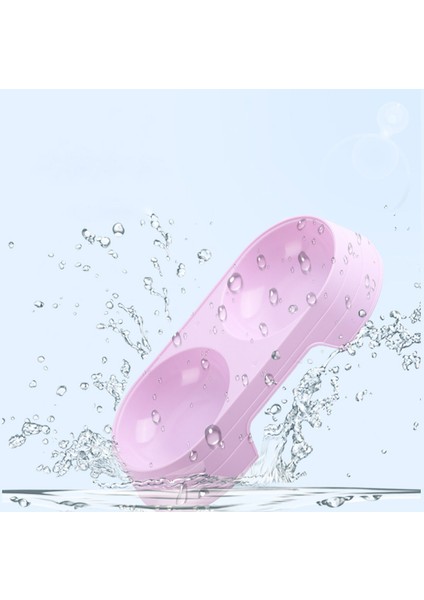 Pembe Stil Macaron Pet Çift Kase Plastik Yavru Köpek Maması Içme Tepsisi Besleyici Kedi Besleme Pet Malzemeleri Aksesuarları Cuenco Para Gatos (Yurt Dışından) indirimleri