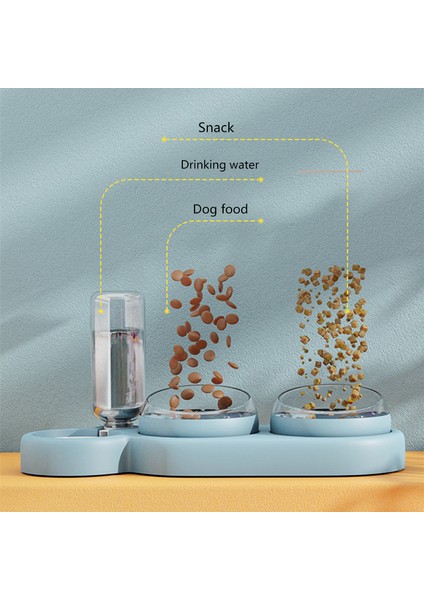 Beyaz Stil Pet Kedi Mama Kasesi Su Sebili ile Otomatik Besleyici Köpek Kedi Çift Kase Içme Yükseltilmiş Stand Bulaşık Kaseleri Kediler Için (Yurt Dışından) fırsatları