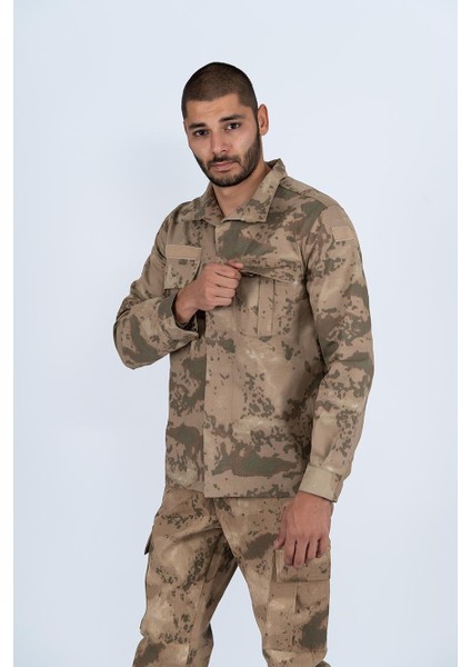 Gömlek Uzun Kol Kamuflaj - 425