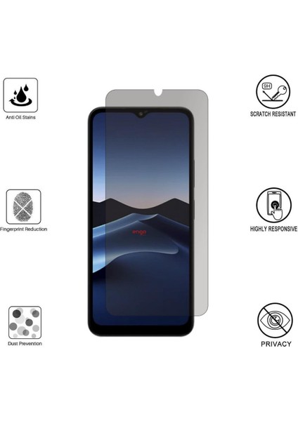 Ovion V10 Lite Ile Uyumlu Hayalet Ekran Koruyucu Şeffaf