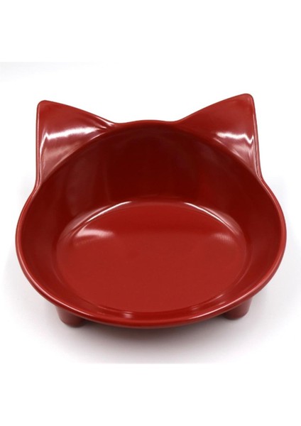 No.2 Tarzı Resim Gösterdiği Gibi 1 Adet Düz Kedi Kulakları Şekli Pet Kedi Kase Güzel Kedi Kulak Şekli Düz Renk Köpek Kedi Kase Gıda Su Pet Besleme Malzemeleri (Yurt Dışından)