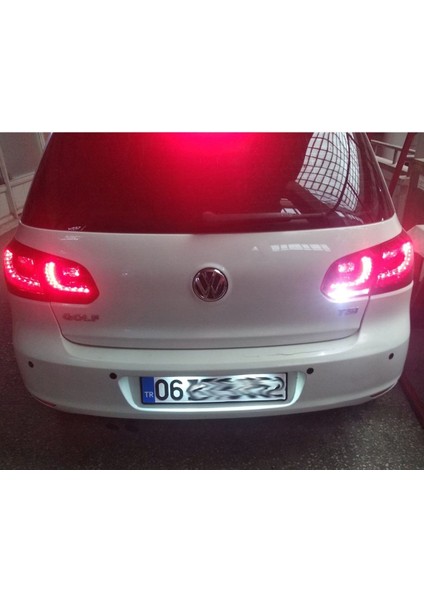 Volkswagen Golf 6 Geri Vites LED Far Ampulu T15 W16W 1 Adet