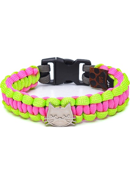 %100 Handmade Premium Paracord Örgü Kedi Tasması