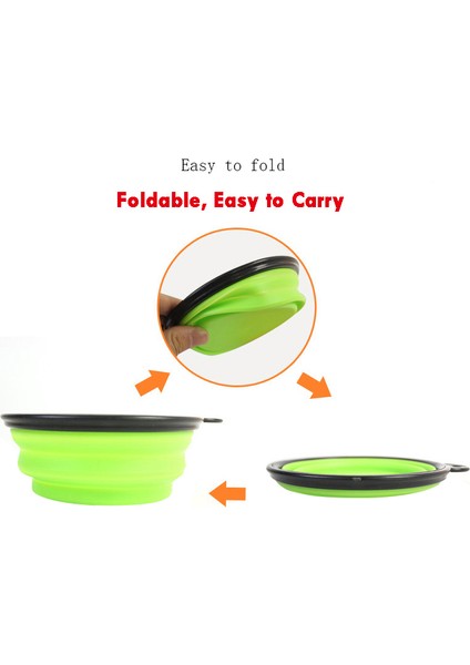 Kırmızı Stil 1000ML L Pet Köpek Kase Büyük Katlanabilir Kedi Su Kase Katlanır Silikon Açık Seyahat Taşınabilir Köpek Maması Konteyner Besleyici Çanak (Yurt Dışından) fırsatları