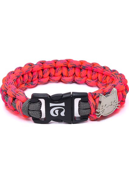 Ig Design %100 Handmade Premium Paracord Örgü Kedi Tasması