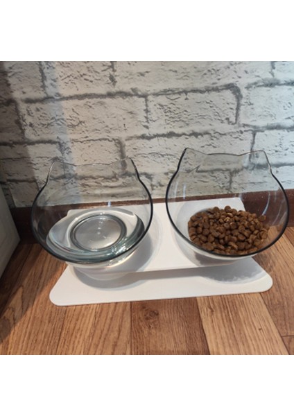 Bk2 Stili Kaymaz Çift Kedi Kase Yükseltilmiş Standlı Pet Mama Kedi Besleyici Köpekler Için Servikal Vertebra Kedi Mama Kasesi Evcil Hayvan Ürünleri Korumak (Yurt Dışından) fiyatları