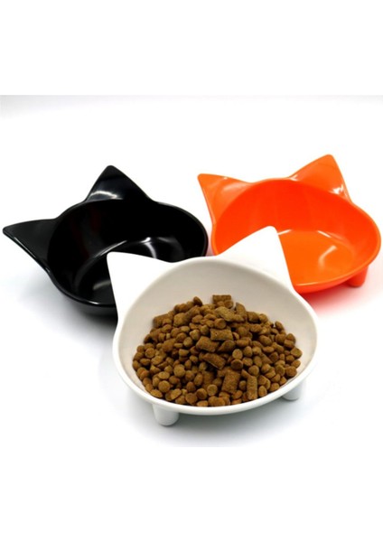 No.8 Stili Resim Gösterdiği Gibi 1 Adet Düz Kedi Kulakları Şekli Pet Kedi Kase Güzel Kedi Kulak Şekli Düz Renk Köpek Kedi Kase Gıda Su Pet Besleme Malzemeleri (Yurt Dışından) modelleri