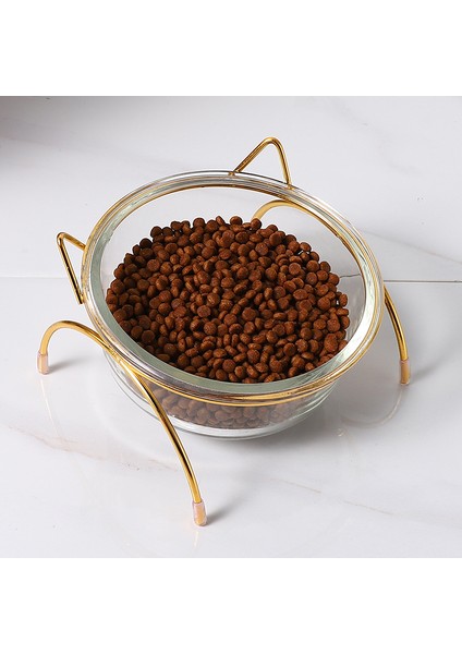 Tek Braket Stili Çift Kedi Kase Şeffaf Çim Köpek Kase Standlı Pet Besleme Su Kasesi Köpek Kediler Için Gıda Pet Besleyici Kaseler (Yurt Dışından) indirimleri