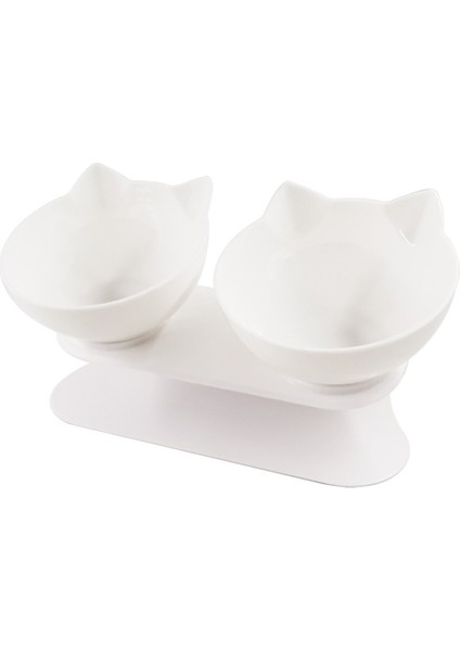 Stil 2d Stili 1 Adet Kedi Maması Kase Otomatik Besleyici Su Sebili Pet Köpek Kedi Maması Konteyner Içme Yükseltilmiş Stand Bulaşık Kasesi Pet Suluk Besleyici (Yurt Dışından)