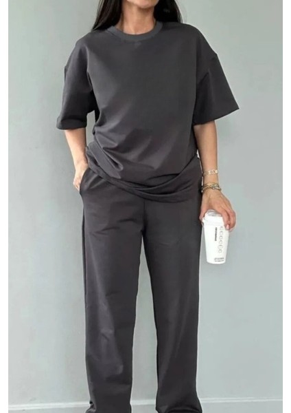 Kadın Bol Kesim Rahat Yazlık Pijama Takımı