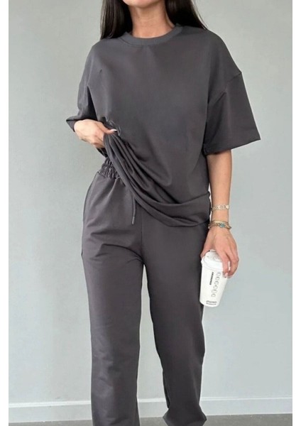 Kadın Bol Kesim Rahat Yazlık Pijama Takımı modelleri