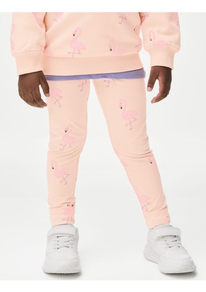 Skinny Fit Desenli Legging Tayt