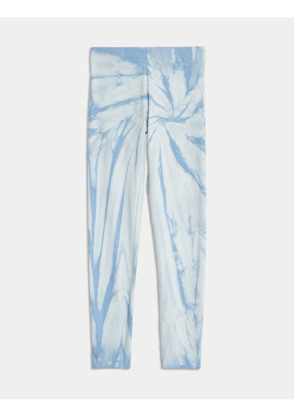 Batik Desenli Legging Tayt