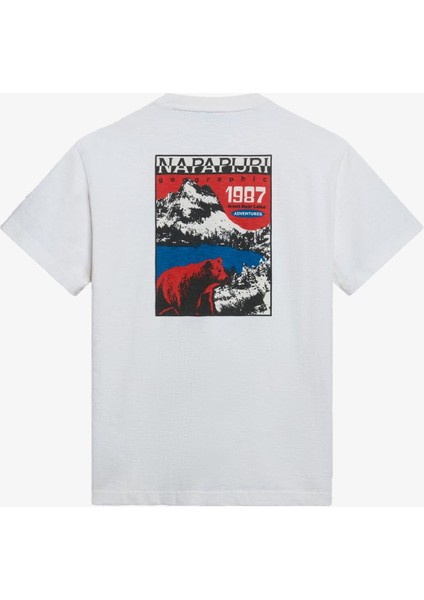 S-Martre Erkek Beyaz T-Shirt NP0A4HQBNR21 fiyatları