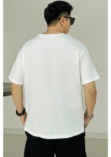 Only Trendwear Erkek New York Baskılı Oversize Tshirt fırsatları