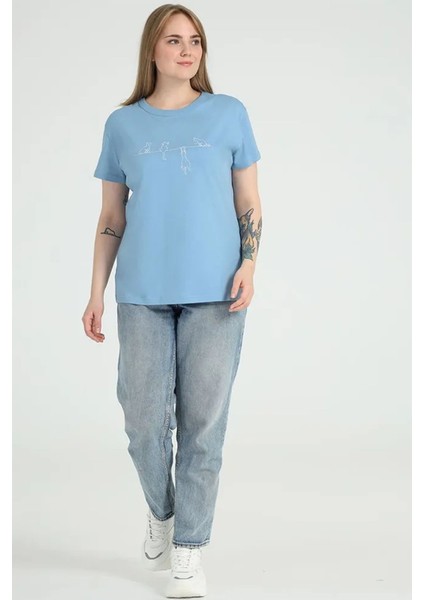 Only Trendwear Unisex Kedi Baskılı Oversize Tshirt fırsatları