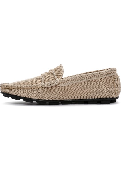 Erkek Bej Loafer