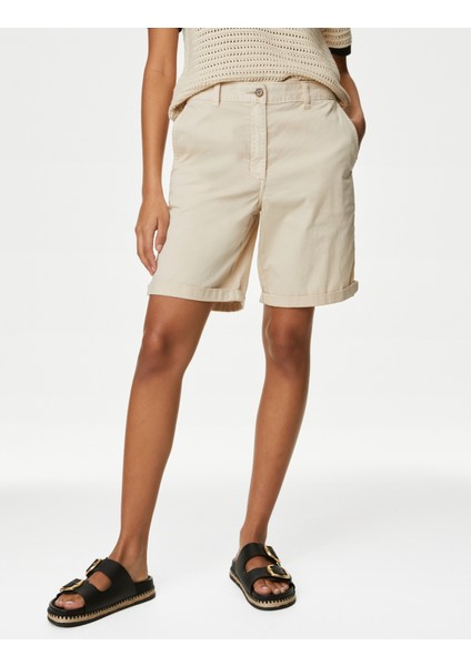 Regular Fit Chino Şort