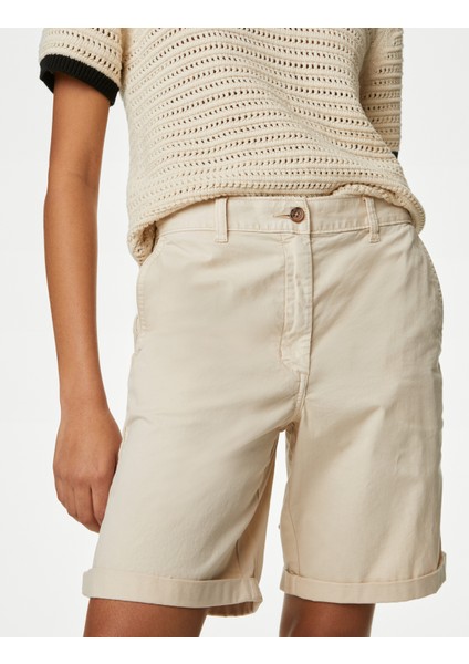 Regular Fit Chino Şort