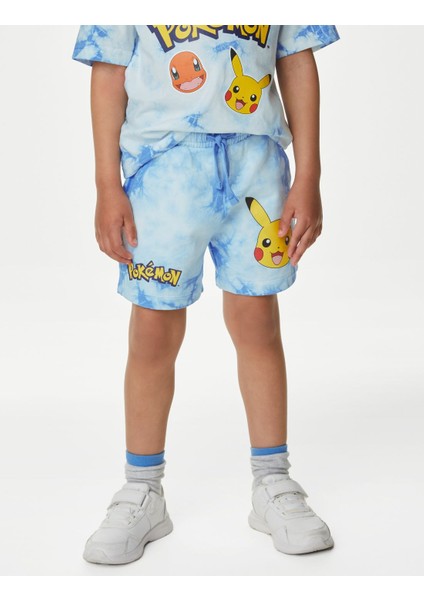 Marks & Spencer Saf Pamuklu Pokémon™ Şort