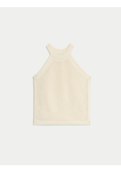 Regular Fit Örme Bluz
