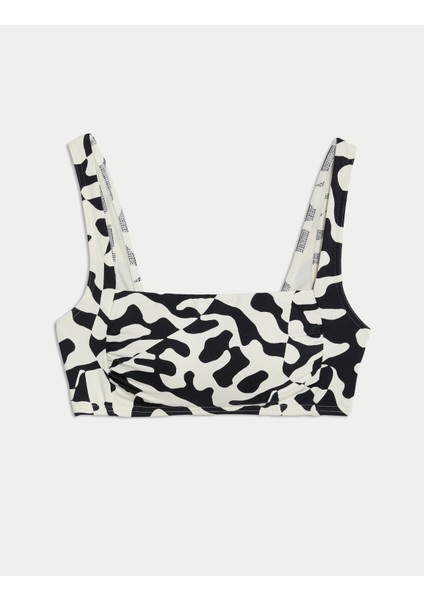 Regular Fit Destekli Bikini Üstü