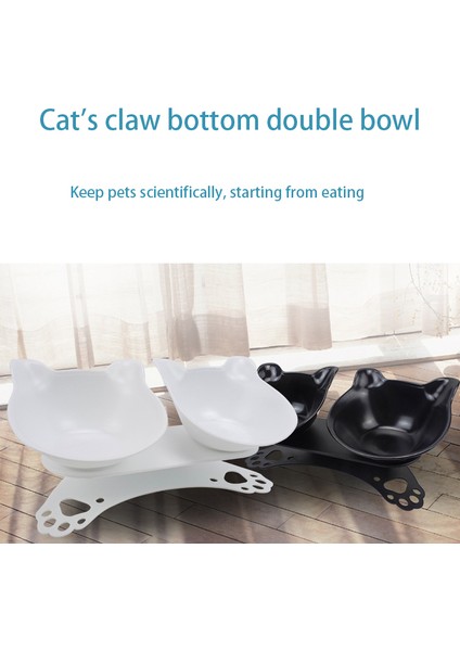 Tek Yeşil Stil Kedi Çift Kaseler Pet Kedi Yüksek Kaseler Dayanıklı Çift Kaseler Yükseltilmiş Sehpa Kedi Besleme ve Sulama Malzemeleri Köpek Besleyici Evcil Hayvan Malzemeleri (Yurt Dışından) fırsatları