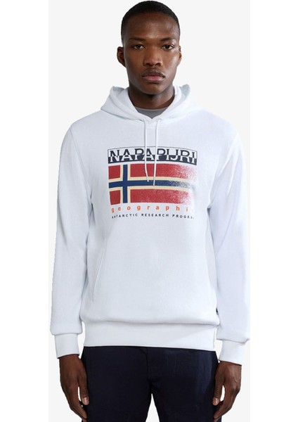 B-Kreıs H Erkek Beyaz Sweatshirt NP0A4HPE0021