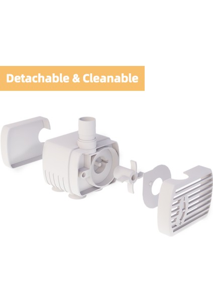 Beyaz Stil Downypaws Için Ultra Sessiz Su Pompası Pet Su Fıskiyeleri USB Dalgıç Su Pompası Hmax Ayarlanabilir DC5V 100MA(170LH) (Yurt Dışından) fiyatları