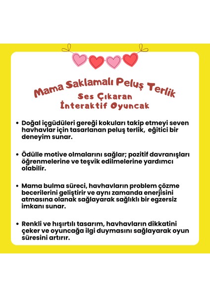 Kalp Desenli Mama Saklamalı Peluş Terlik Sesli Köpek Oyuncağı Interaktif Köpek Zeka Oyuncağı indirimleri