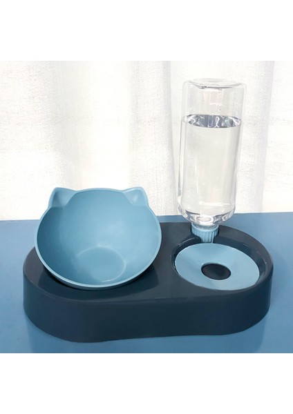 Mavi Stil 27X23X15.5CM Pet Kedi Köpek Besleme Kase Otomatik Depolama Su Duppy Yavru Dağıtıcı Gıda Kase Konteyner Su ile Besleme Gıda Kaseleri (Yurt Dışından) modelleri