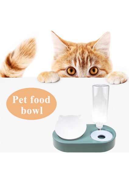 Mavi Stil 27X23X15.5CM Pet Kedi Köpek Besleme Kase Otomatik Depolama Su Duppy Yavru Dağıtıcı Gıda Kase Konteyner Su ile Besleme Gıda Kaseleri (Yurt Dışından) indirimleri