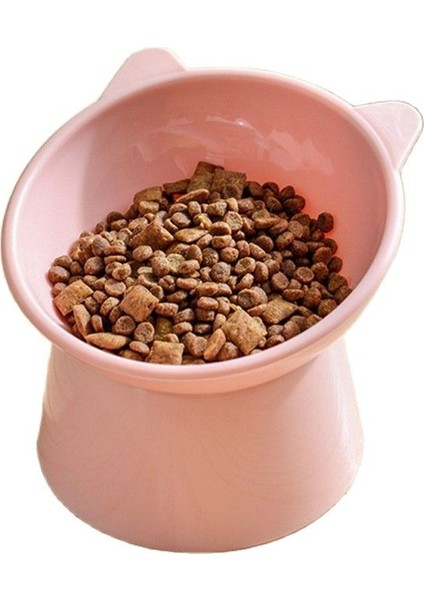 Açık Yeşil Stil Kase Kedi Yüksek Ayak Kedi Besleyici Köpek Kase 45 ° Boyun Koruyucu Evcil Hayvan Maması Su Kase Besleme Fincan Pet Besleyici Kase Kedi Aksesuarları (Yurt Dışından) fırsatları