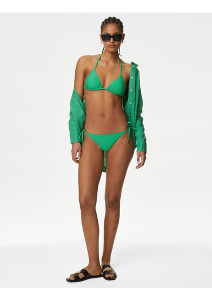 Regular Fit Üçgen Bikini Üstü