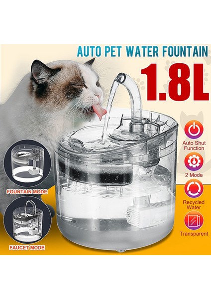 8 Adet Mavi Filtre Stili Evcil Hayvanlar Için Pet Su Fıskiyeleri Suluk Kediler Için Berrak Ultra Sessiz 1.8l Otomatik Su Sebili Sadece Filtreler (Yurt Dışından) fiyatları