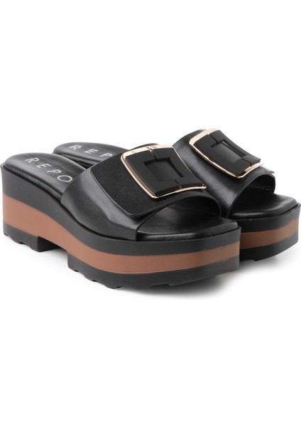 Kadın Sandalet 50240-E4 Repo Nero modelleri