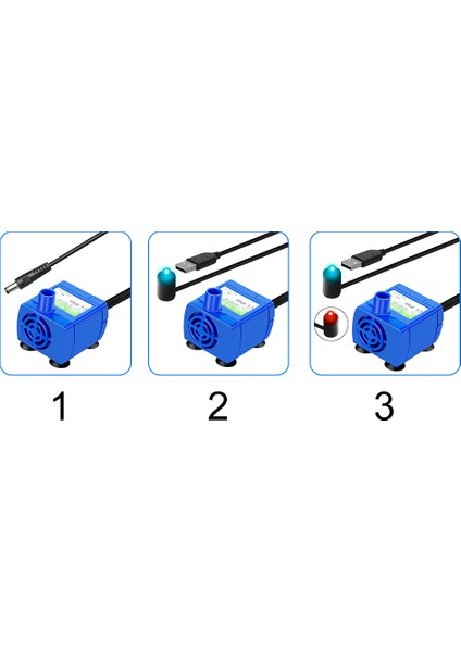 No.2 Tarzı Su Sebili Uzun Kablo Yedek Parça Ev Kedi Köpek USB Su Geçirmez Ultra Sessiz Mini Kase Dc 5V Pet Içme Çeşmesi Pompası (Yurt Dışından) modelleri