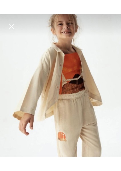 Kız Çocuk 8-14 Yaş Arası Palm Gömlek fiyatları