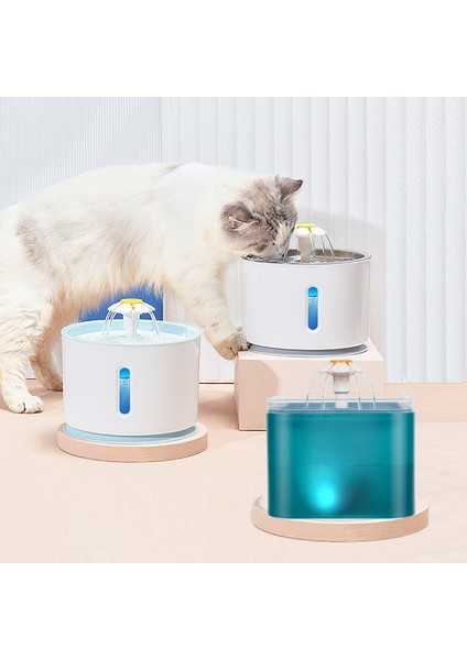 Mavi Stil USB 2l Otomatik Kedi Su Çeşmesi Içme Besleyici Kase Elektrikli USB Pet Köpek Kedi Su Sebili Dilsiz Otomatik Içme Çeşmesi (Yurt Dışından) fırsatları