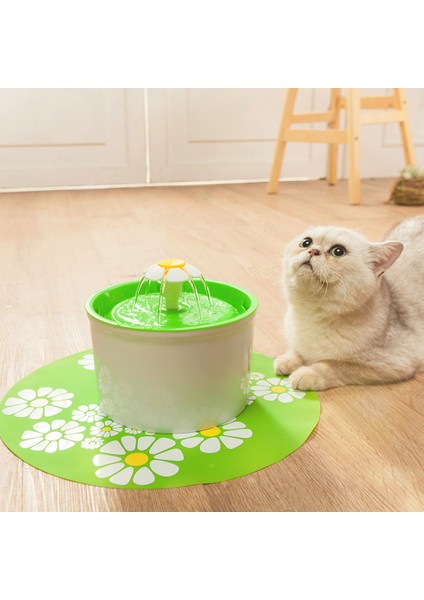 Yeşil Mat Stili Abd Fişi Otomatik Kedi Su Çeşmesi Evcil Hayvanlar Için Su Sebili Büyük Yaylı Içme Kabı Kedi Otomatik Besleyici Içecek Filtresi 1.6l (Yurt Dışından) indirimleri