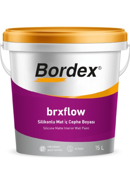 Bordex Boya İç Cephe Silinebilir Silikonlu Mat