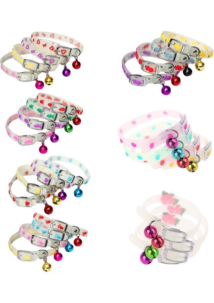 Siyah Stil Geceleri Glow Köpekler Kediler Ayarlanabilir Kolye Pet Parlayan Yaka Bells ile Güvenlik Gece Yürüyüş Aydınlık Yaka Malzemeleri B03E (Yurt Dışından) fırsatları