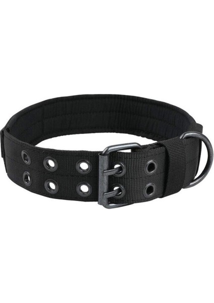 Siyah Stil L Boyutu Dayanıklı Ayarlanabilir Taktik Köpek Tasması Tasma Askeri Ağır Orta Büyük Köpekler Için Tasmalar Alman Çoban Yürüyüş Eğitimi (Yurt Dışından)