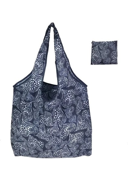 Stil 3 Moda Çiçek Eko Yeniden Kullanılabilir Alışveriş Çantaları Katlanabilir Alışveriş Çantası Tote Seyahat Taşınabilir Omuz Bakkal Çanta Depolama El Çantası (Yurt Dışından)