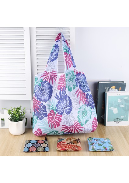 11 46X60X8CM Çoklu Kalın Katlanabilir Alışveriş Saklama Torbaları Büyük Kapasiteli Yeniden Kullanılabilir Bakkal Çanta Dostu Süpermarket Su Geçirmez Omuz Çantaları (Yurt Dışından)