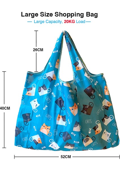 51026 Makinede Yıkanabilir Geri Dönüştürülebilir Alışveriş Çantaları Yeniden Kullanılabilir Bakkal Çantaları Xl Boyutu 50 Pound Çantalı Moda Çanta (Yurt Dışından)
