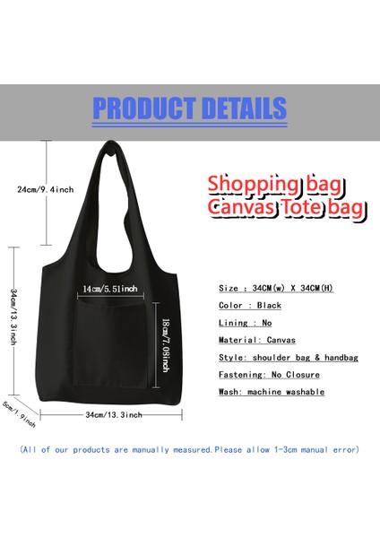 7goldew Kadın Moda Tote Çanta Öğrenci Omuz Çantası Mektup Ilk Adı Desen Baskı Bej Kanvas Tote Çanta Alışveriş Yeni Banliyö Çantası (Yurt Dışından) fiyatları