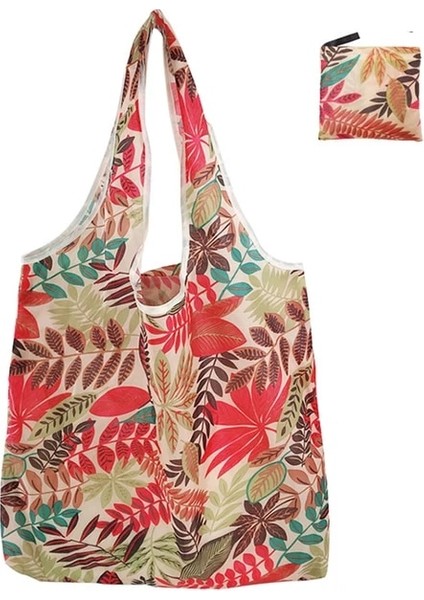 Style-22 Alışveriş Çantası Katlanabilir Taşınabilir Eko Çanta Çanta Büyük Kapasiteli Süpermarket Alışveriş Bez Çantalar Kadın Omuz Çantası Ev Organizasyonu (Yurt Dışından)