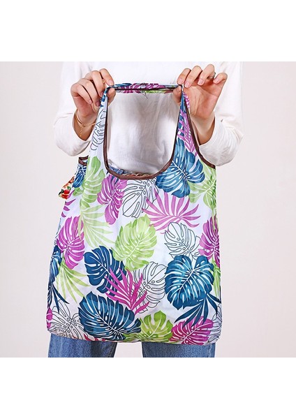Style-22 Alışveriş Çantası Katlanabilir Taşınabilir Eko Çanta Çanta Büyük Kapasiteli Süpermarket Alışveriş Bez Çantalar Kadın Omuz Çantası Ev Organizasyonu (Yurt Dışından) modelleri